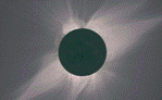 A Total Solar Eclipse. Credit: Steve Albers, Dennis di Cicco (S&T Magazine), Gary Emerson (E. E. Barnard Obs.) Copyright: Steve Albers 